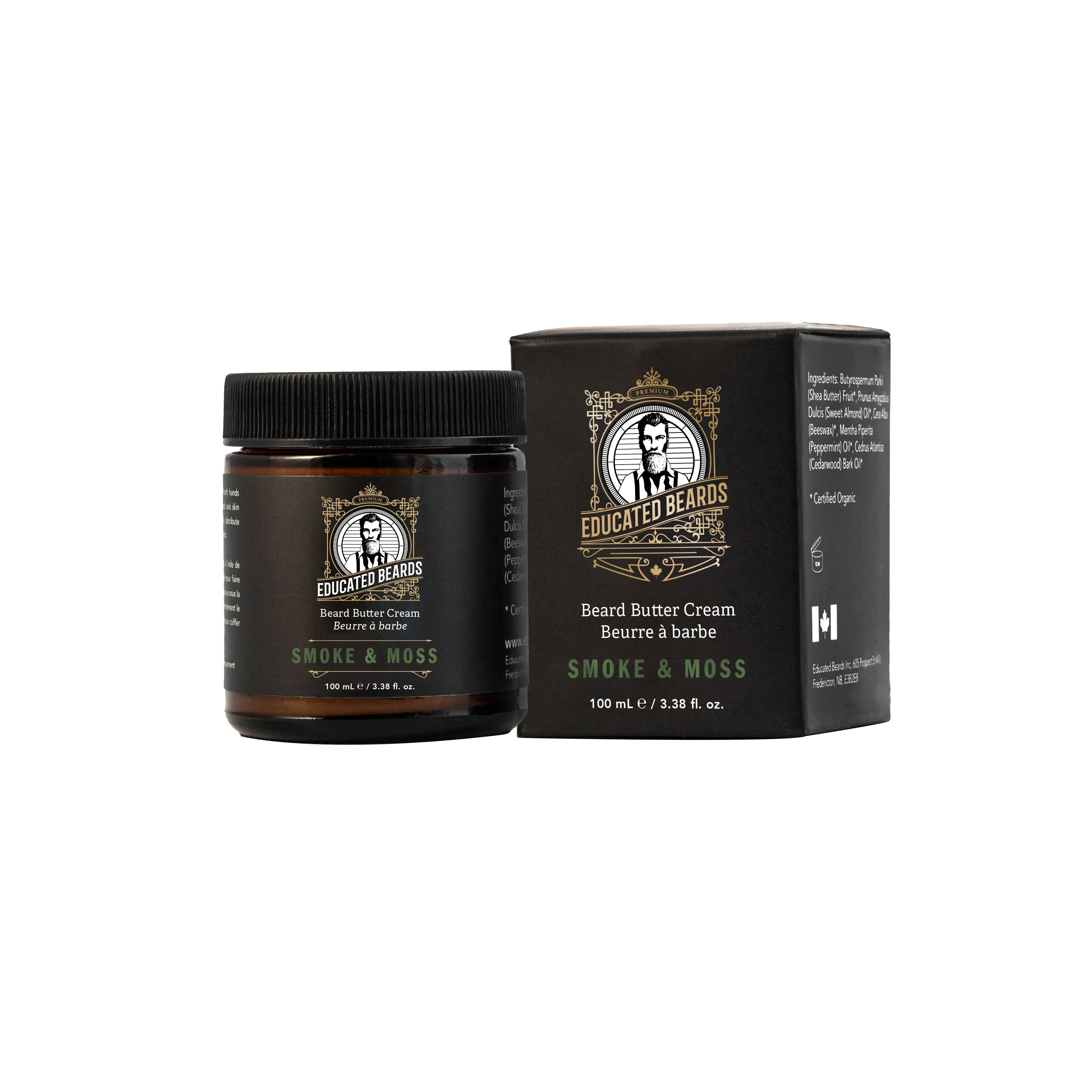 Educated Beards Smoke & Moss Beard Butter Cream 118ml
