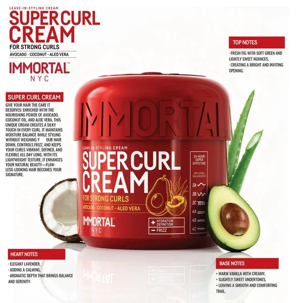 Immortal NYC Super Curl Cream 500ML