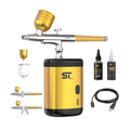 Supreme Airbrush Gun Version 1  Full Kit Gold