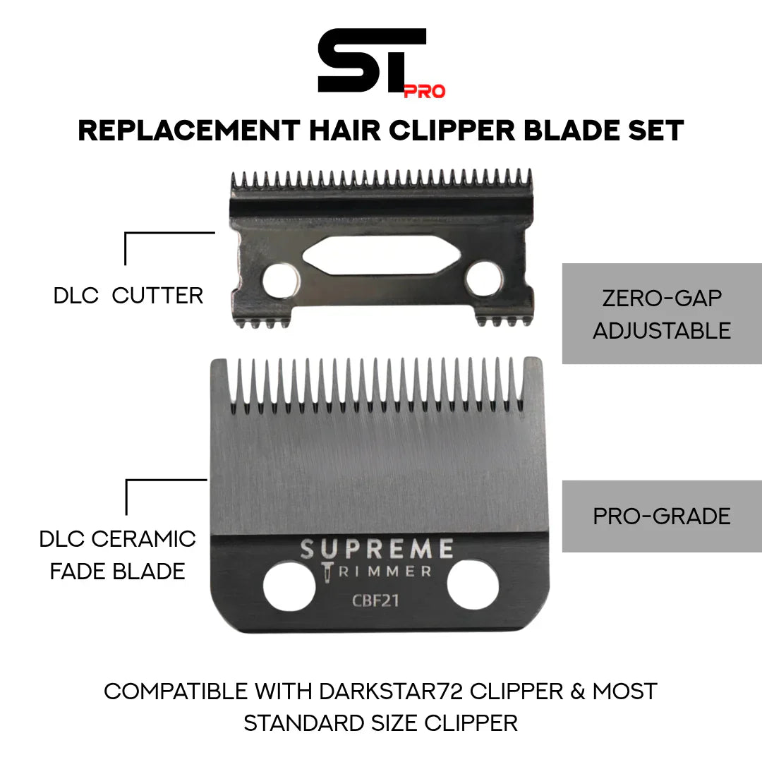 Supreme DLC Ceramic Fade Blade for Darkstar 72