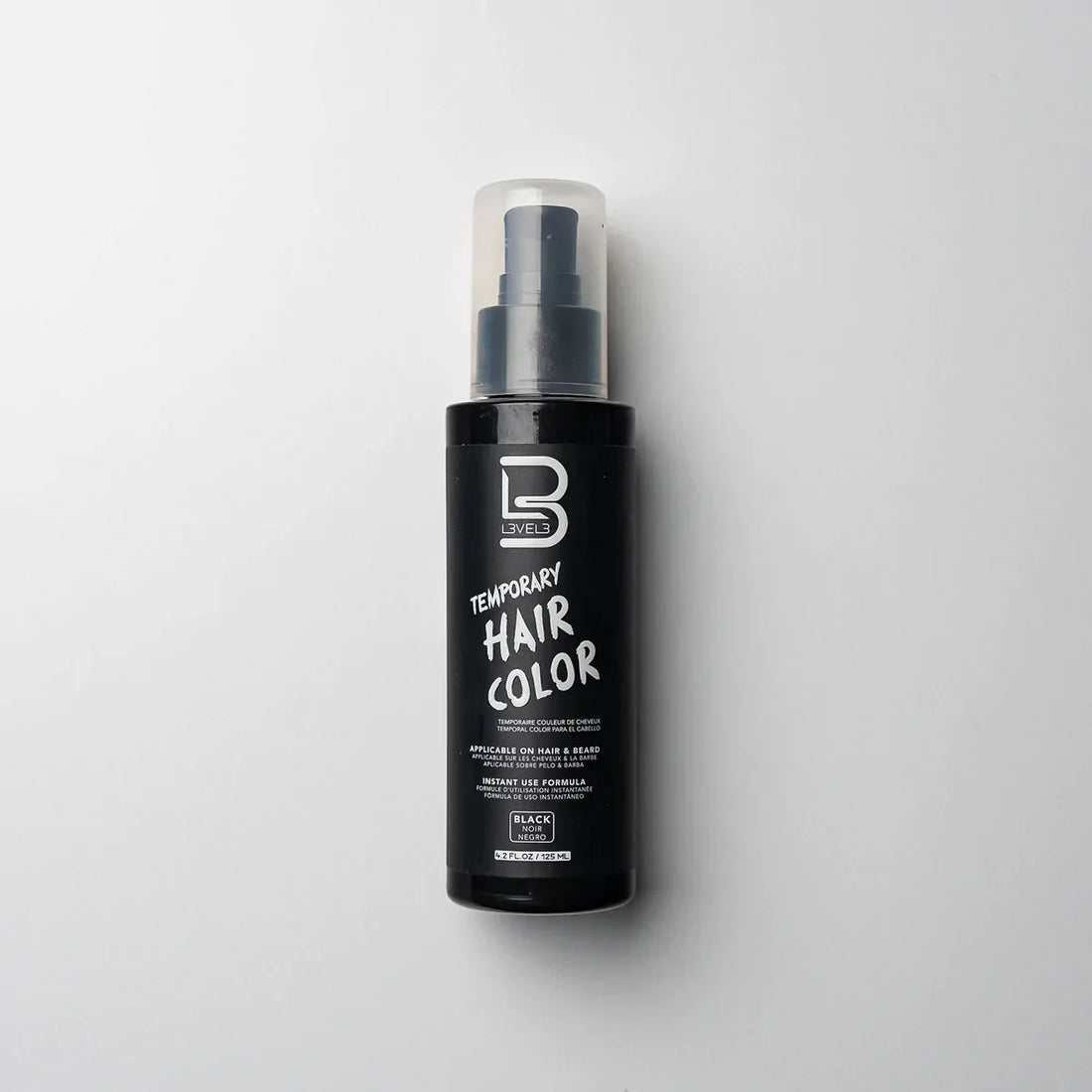 LV3 Temporary Beard Color - Black 125 ml