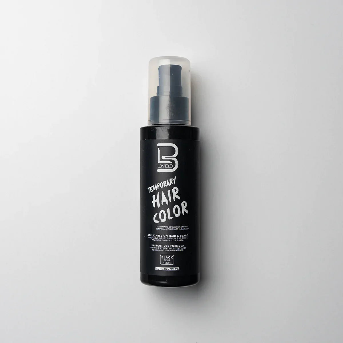 LV3 Temporary Beard Color - Black 125 ml