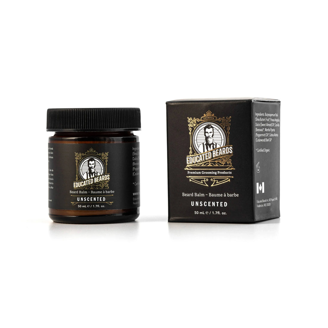 Educated Beards Unscented Beard Balm 50ml