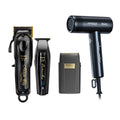 Wahl Black and Gold Barber Combo