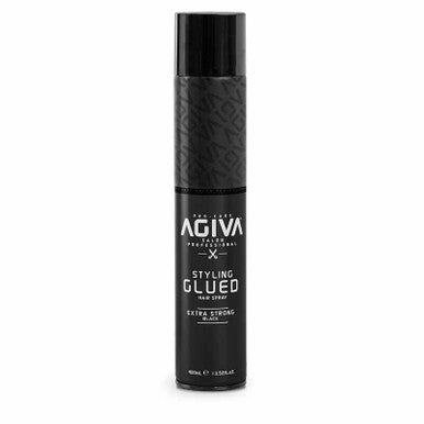Agiva Hair Styling Spray Glued Black 02 400 mL