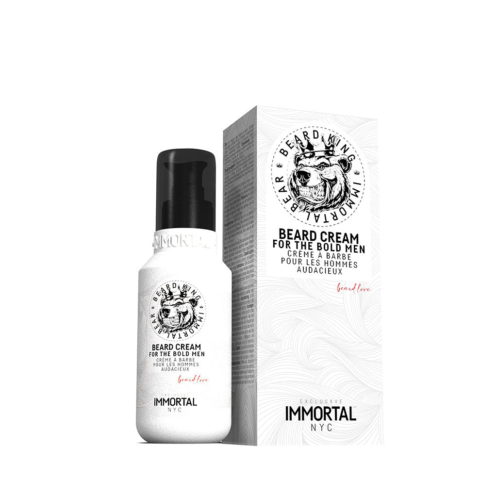 Immortal NYC Beard King Beard Styling Care Cream 100ML