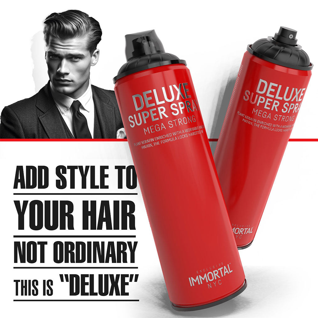 Immortal NYC Deluxe Mega Strong Super Spray 500ML