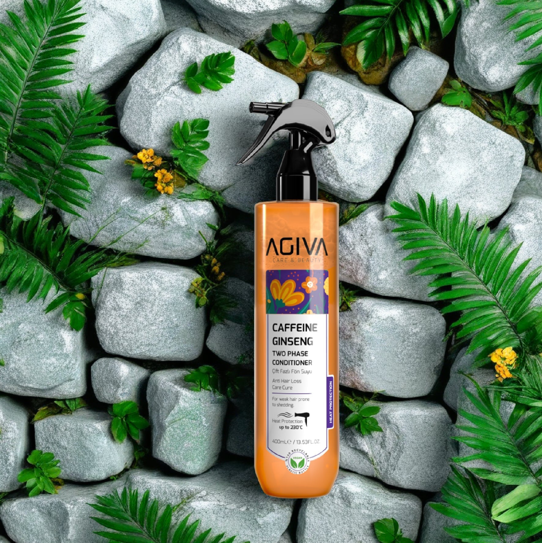 Agiva Caffeine Ginseng Pro Care Two Phase Conditioner 400ML