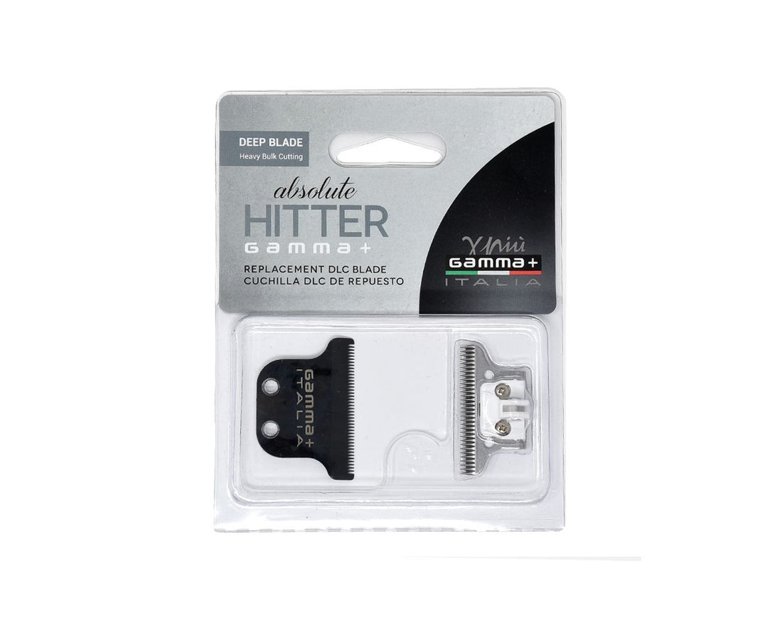 Gamma + Diamond Carbon DLC with Stainless Steel Deep Tooth Cutter Trimmer Blade Set