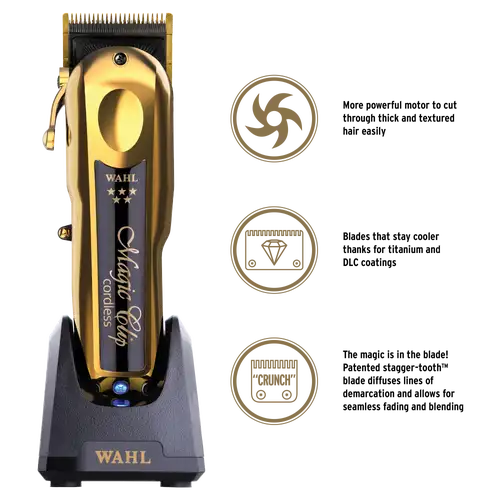 Wahl 5 Star Cordless Gold Magic Clip