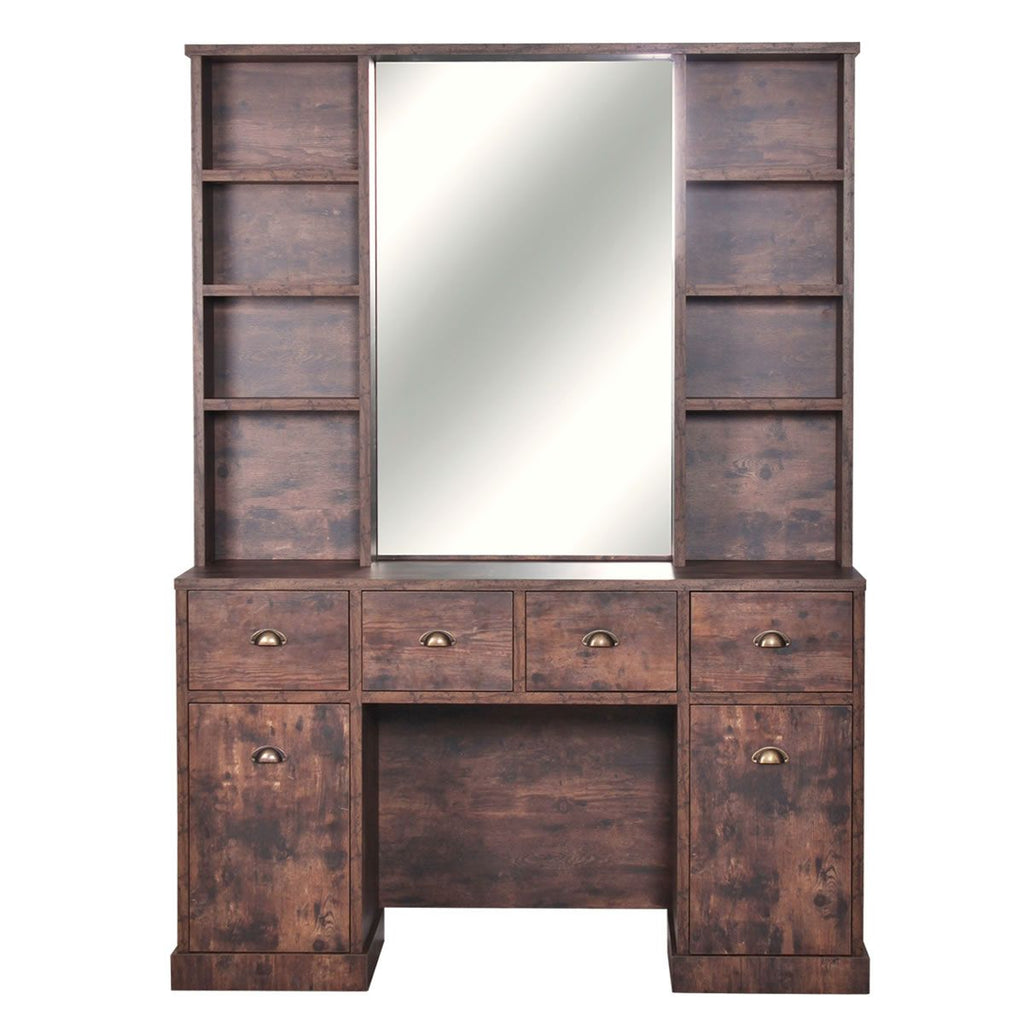 Ideal Dark Oak Elite Barber Station