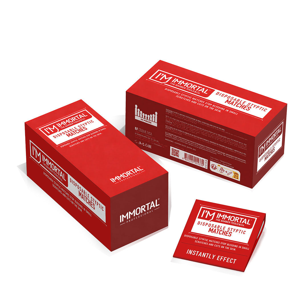 Immortal Infuse Disposable Styptic Matches
