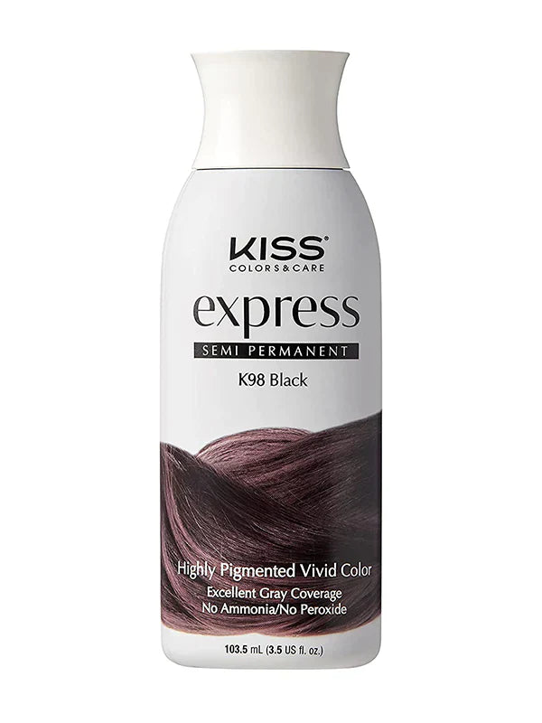 Kiss Express Semi-Permanent Hair Colour 104ml