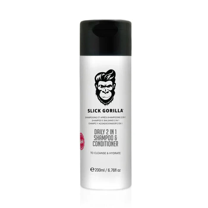 Slick Gorilla Daily 2 in 1 Shampoo & Conditioner 200ML