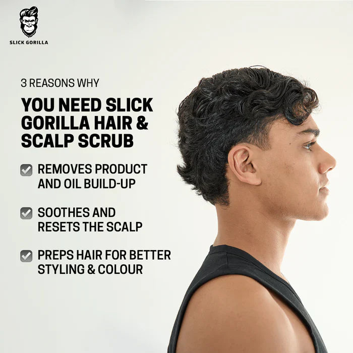 Slick Gorilla Sea Salt Hair and Scalp Scrub
