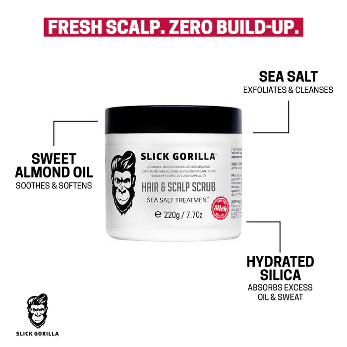 Slick Gorilla Sea Salt Hair and Scalp Scrub