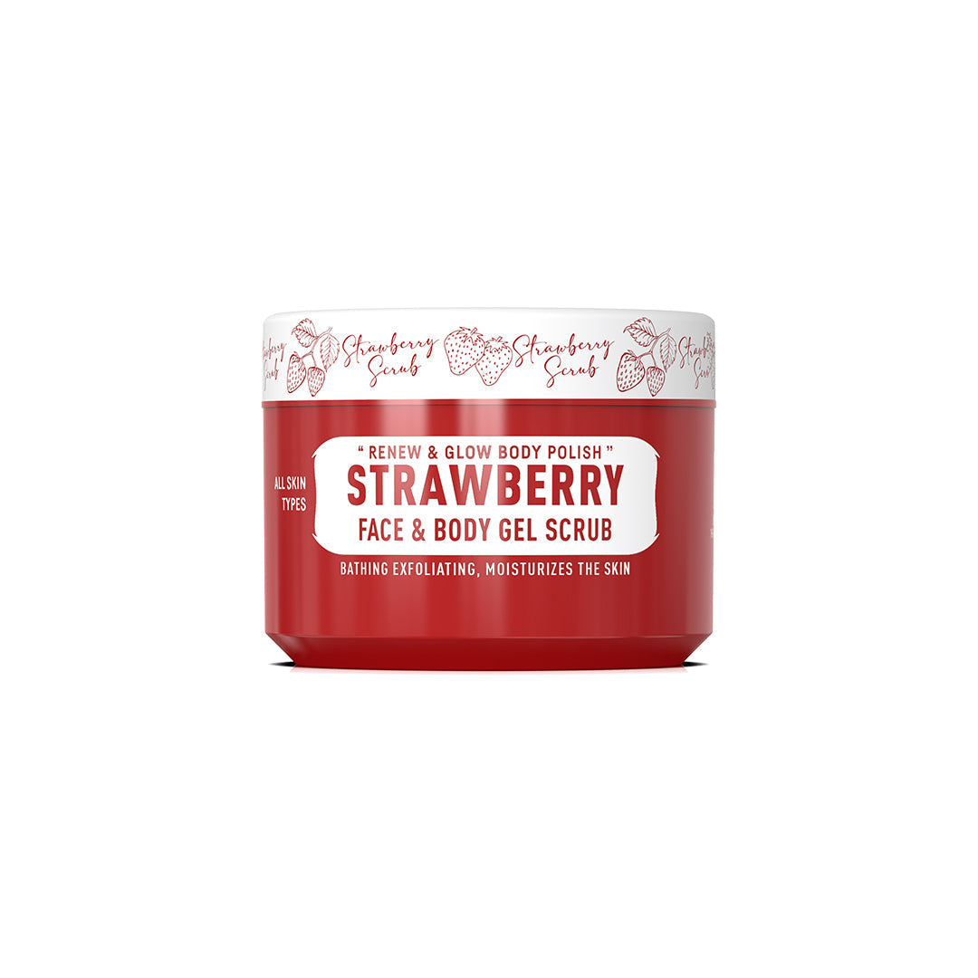 Immortal Infuse Strawberry Face & Body Gel Scrub 300ML
