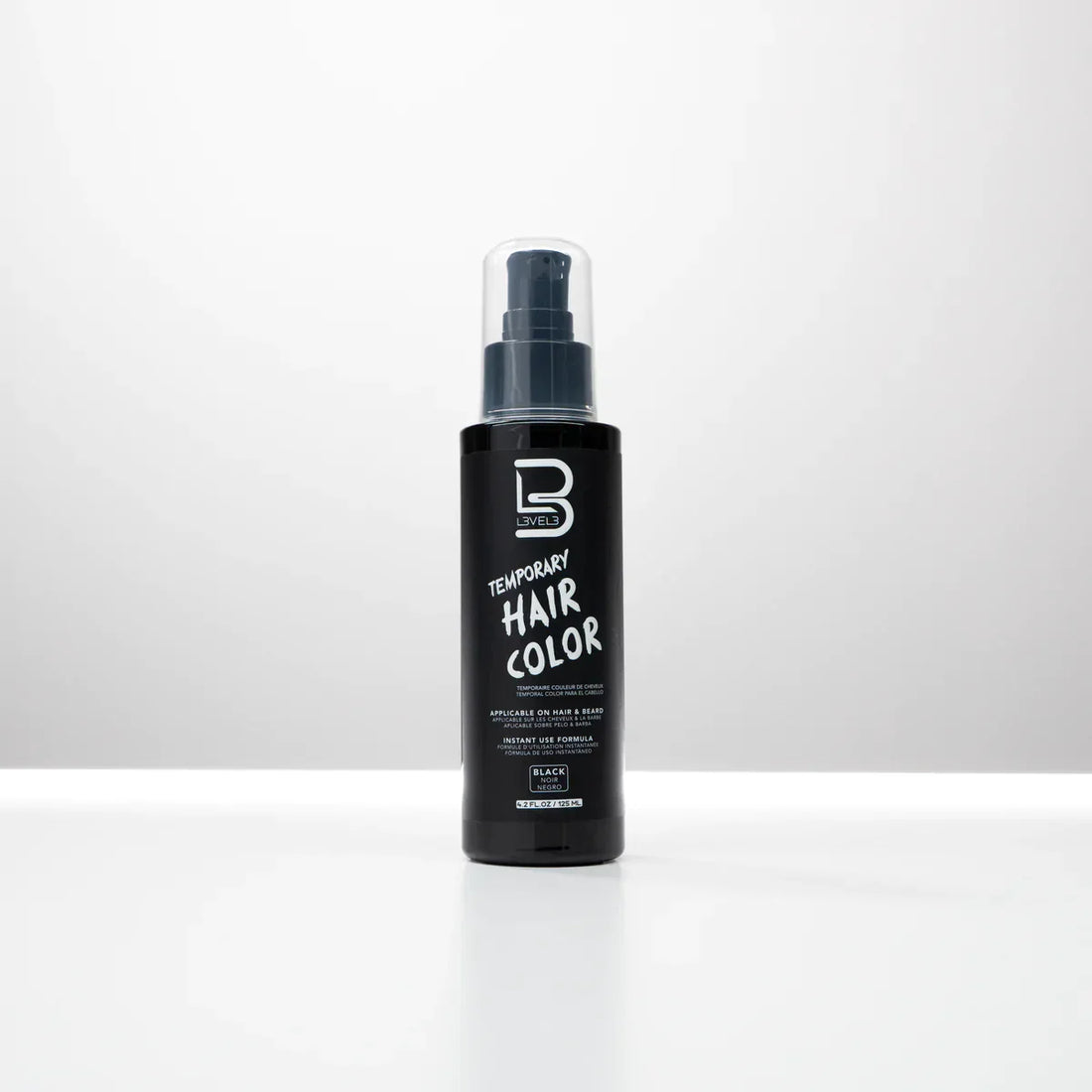 LV3 Temporary Beard Color - Black 125 ml