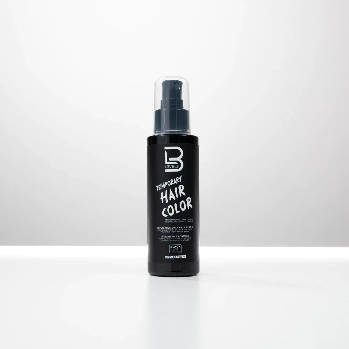 LV3 Temporary Beard Color - Black 125 ml